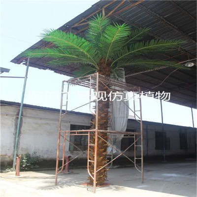 can be decorated outdoor shopping malls artificial palm tree