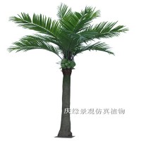 1-13meter height  wholesale outdoor fiberglass artificial coconut palm tree