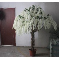 high simulation fake decorative artificial wisteria flower tree