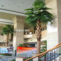 hot sale fake artificial fan palm trees, high quality decorative artificial palm for sale