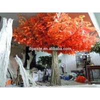 newly and fancy design hot sale artificial wedding tree artificial maple tree romantic and poetic artificial red maple tree