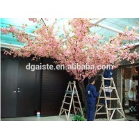 silk cherry blossom tree indoor decoration artificial cherry /sakura flower trees