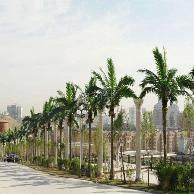 Artificial Outdoor Palm Tree 3m Coconut Ppalm Tree Wholesale Outdoor Fiberglass Artificial Coconut Palm Tree