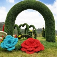 Garden statue Topiary Frame artificial plant  Arch  Landscaping Plant Large Outdoor garden sculptures