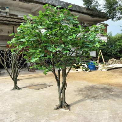 Large fiberglass faux banyan tree for garden decoration/indoor and outdoor decoration