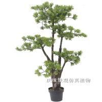 Artificial pine bonsai decoration, durable, anti-uv fading