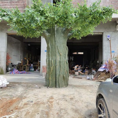 Large fiberglass faux banyan tree for garden decoration/indoor and outdoor decoration/real banyan touch