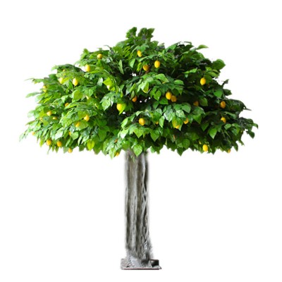 new style plant display artificial orange big trees