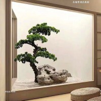 Artificial Plant Art Pine Tree Artwork Indoor Decorative Pine Trees