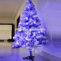 Hot sale cheap PVC artificial snow christmas tree with LED