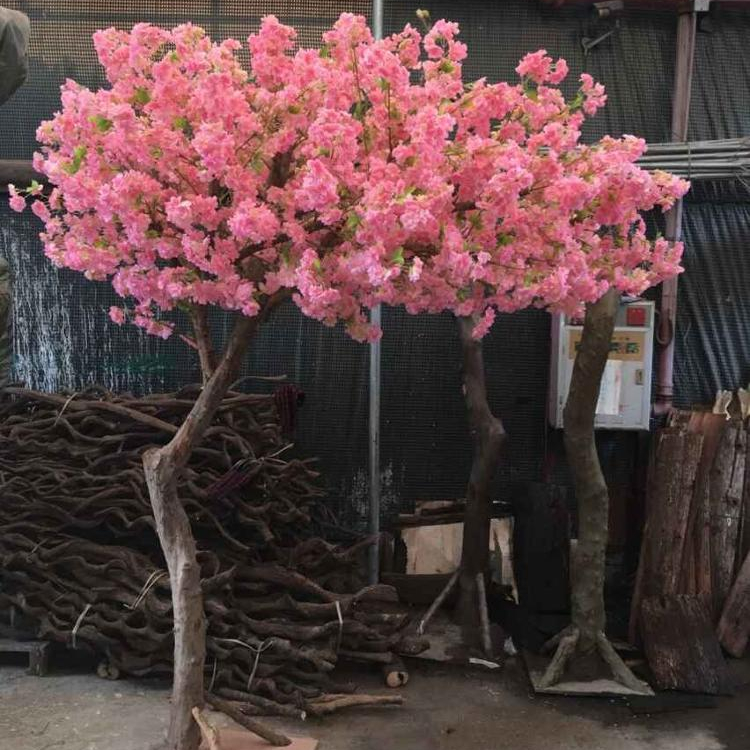 hot selling wedding decorative fake artificial white cherry blossom branches tree