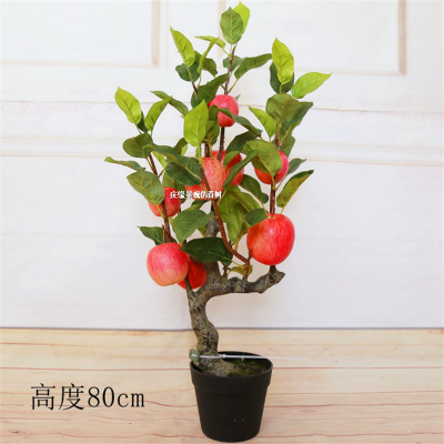 Nice quality apple and mango interior decoration artificial fruit store natural appearance simulation fruit